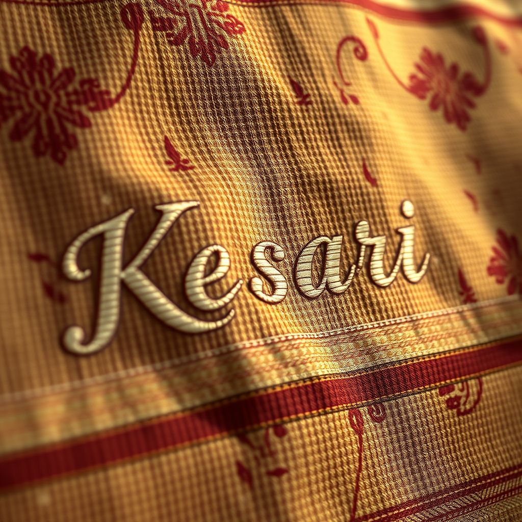 เทคนิคงานฝีมือในเครื่องแต่งกาย KESARI 2